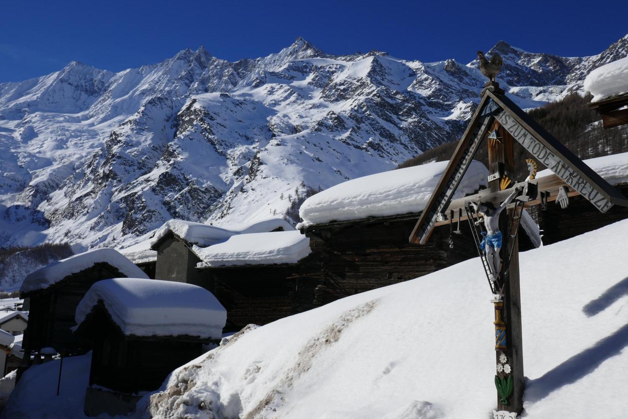Châlet Birkhahn Saas-Fee Ngoại thất bức ảnh